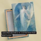 The Angel - Ethereal Celestial Figure in Soft Light By William Baxter Closson canvas wall art - Image 6