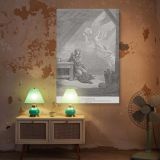 The Annunciation - Angel Appears to Mary by Gustave Dore canvas wall art - Image 5