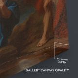 The Baptism of Christ - Divine Light and Angels Scene By Antoine Coypel canvas wall art - Image 3