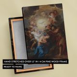 The Baptism of Christ - Divine Light and Angels Scene By Antoine Coypel canvas wall art - Image 6