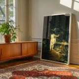 The Bathers by Gustave Courbet - Nude and Draped Women in Forest Landscape canvas wall art - Image 6