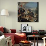 The Battle of Vercellae by Giovanni Battista Tiepolo — room mockup view 22