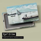 The Bay of Naples by Albert Marquet - canvas rear frame and hanging hardware