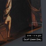 The Calling of Saint Matthew by Caravaggio — room mockup view 5