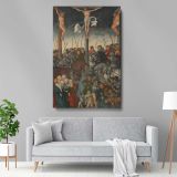 The Crucifixion - Christ with Thieves and Soldiers Scene By Lucas Cranach the Elder canvas wall art - Image 5