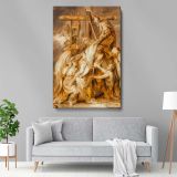 The Deposition - Christ's Body Taken Down From Cross By Abraham van Diepenbeeck canvas wall art - Image 5