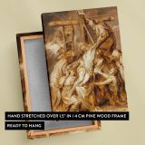 The Deposition - Christ's Body Taken Down From Cross By Abraham van Diepenbeeck canvas wall art - Image 6