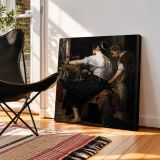 The Fable of Arachne by Diego Velázquez — room mockup view 2