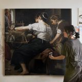 The Fable of Arachne by Diego Velázquez — room mockup view 3