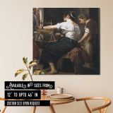 The Fable of Arachne by Diego Velázquez — room mockup view 6
