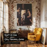 The Flagellation of Christ - Light and Shadow Drama by Caravaggio canvas wall art - Image 3