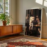 The Flagellation of Christ - Light and Shadow Drama by Caravaggio canvas wall art - Image 6