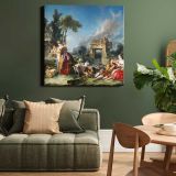 The Fountain of Love (1748) famous painting.FRANCOIS BOUCHER — room mockup view 15