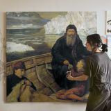 The Hon. John Collier - The Last Voyage of Henry Hudson, Tate Britain — room mockup view 3