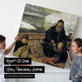 The Hon. John Collier - The Last Voyage of Henry Hudson, Tate Britain — room mockup view 4