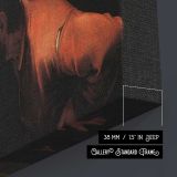 The Incredulity of Saint Thomas by Caravaggio - canvas surface and wrapped edge detail