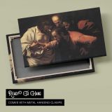 The Incredulity of Saint Thomas by Caravaggio - canvas rear frame and hanging hardware