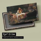 The Lady of Shalott by John William Waterhouse - canvas rear frame and hanging hardware