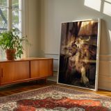 The Lament for Icarus by Herbert Draper - Golden Light and Fallen Angelic Form canvas wall art - Image 6