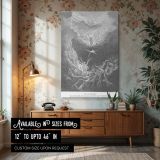 The Last Judgment - Souls Before God by Gustave Dore canvas wall art