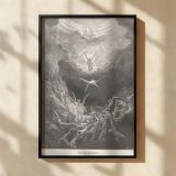The Last Judgment - Souls Before God by Gustave Dore canvas wall art - Image 2