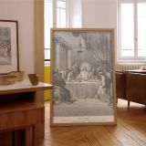 The Last Supper - Communion with Disciples by Gustave Dore canvas wall art - Image 7
