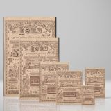 The Last Supper - Disciples and Jesus in Ornate Typography Scene canvas wall art - Image 4