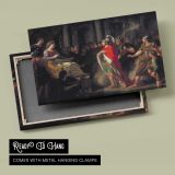 The Meeting of Dido and Aeneas by Sir Nathaniel Dance-holland - canvas rear frame and hanging hardware