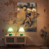 The Mowers by George Clausen - Sunlit Meadow with Working Farmers canvas wall art - Image 5