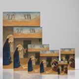 The Nativity - Mary, Joseph, and Baby Jesus in Sacred 15th-Century Scene By Zanobi Strozzi canvas wall art - Image 4