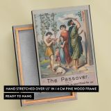 The Passover - Old Testament Family and Doorway Scene canvas wall art - Image 6