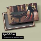 The Pianist at a Grand Piano by Gustave Caillebotte - canvas rear frame and hanging hardware