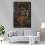 The Proposal - Romantic Lovers Scene in Classical Style By William Bouguereau canvas wall art - Image 5