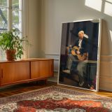 The Spanish Singer by Edouard Manet - Black Hat, White Sash, and Guitar Scene canvas wall art - Image 6