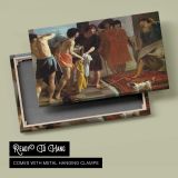 The Surrender of Breda Detail by Diego Velazquez - canvas rear frame and hanging hardware