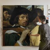 The Surrender of Breda Detail by Diego Velázquez — room mockup view 3