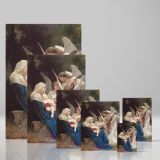 The Virgin of the Angels - Mary and Christ Child Surrounded by Cherubs By Bouguereau canvas wall art - Image 4