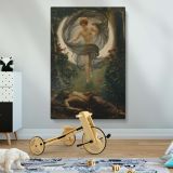 The Vision of Endymion - Dreamlike Moonlit Scene By Edward John Poynter canvas wall art - Image 2