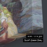 Therefore-i-will-remember-you-large by Daniel Gerhartz - canvas surface and wrapped edge detail