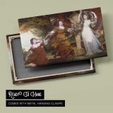 Three Ladies Adorning a Term of Hymen by Sir Joshua Reynolds - canvas rear frame and hanging hardware
