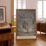 Three Men in the Furnace - Gustave Dore Fiery Deliverance Scene canvas wall art - Image 7