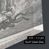 Three Men in the Furnace - Gustave Dore Fiery Deliverance Scene canvas wall art - Image 8