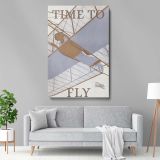 Time to Fly - Early Aviation Retro Flight Design Poster By Robert Wildhack - Image 5
