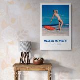 Tobey Beach Marilyn Monroe - Classic Model Wall Art for Bedroom or Lounge
