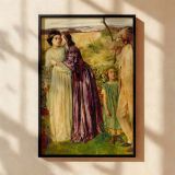 Too Late - Lost Love and Regret by Windus canvas wall art - Image 2