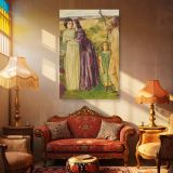 Too Late - Lost Love and Regret by Windus canvas wall art - Image 4