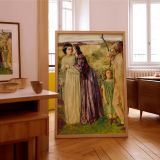 Too Late - Lost Love and Regret by Windus canvas wall art - Image 8