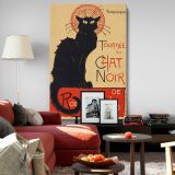 Tournee du Chat Noir - Iconic Black Cat Cabaret Poster By Theophile Steinlen