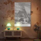 Tower of Babel - Human Pride and Confusion by Gustave Dore canvas wall art - Image 5