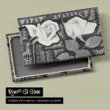 Two Roses by Samuel Jessurun de Mesquita - canvas rear frame and hanging hardware